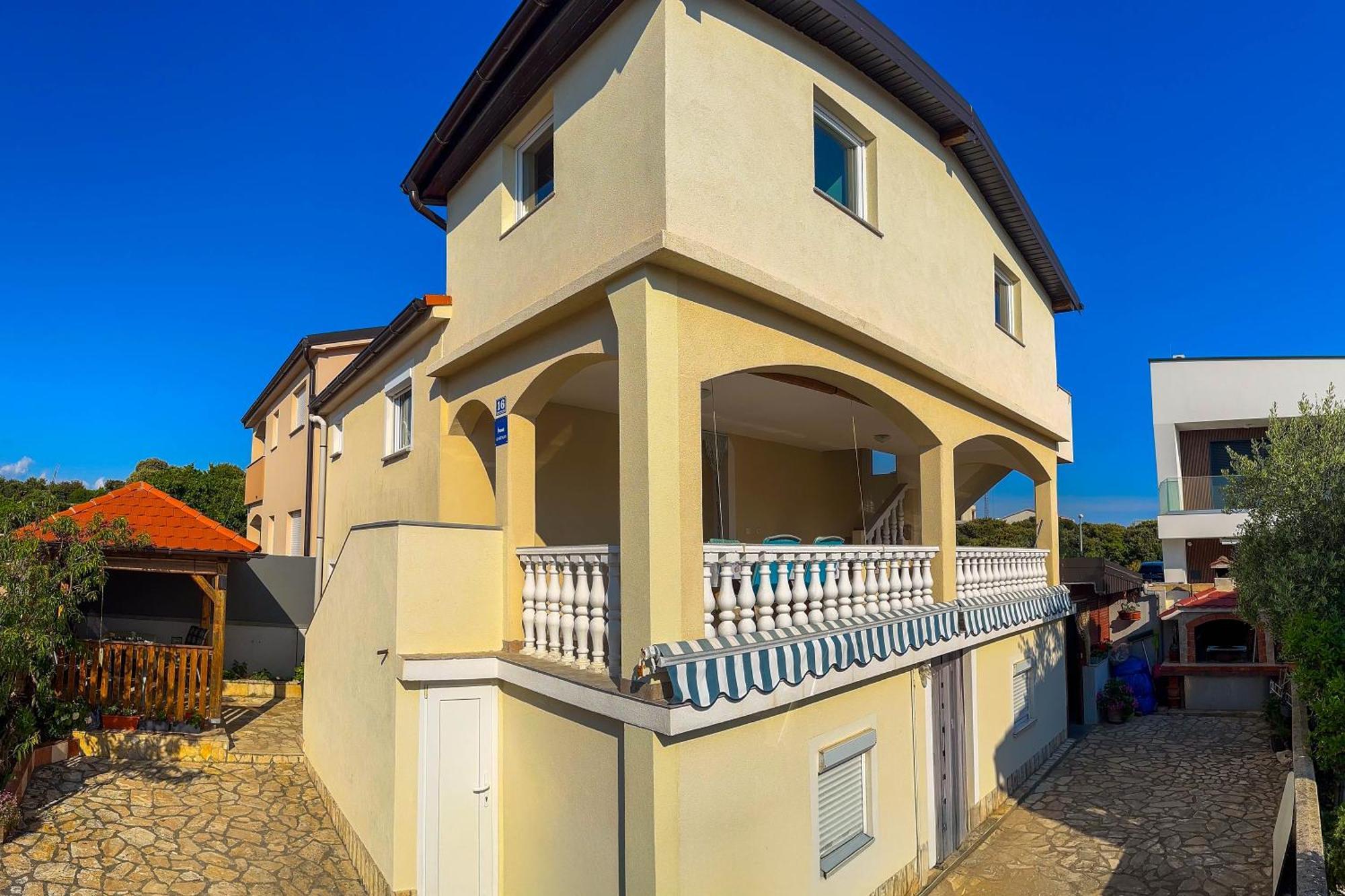 Apartmani Trupeljak Mandre Bagian luar foto