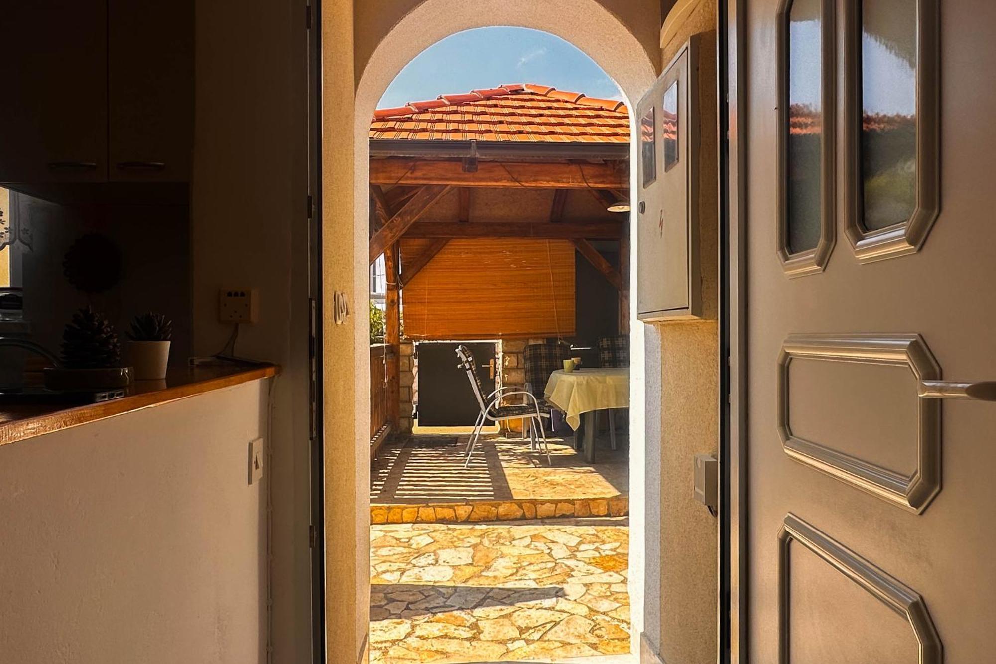 Apartmani Trupeljak Mandre Bagian luar foto