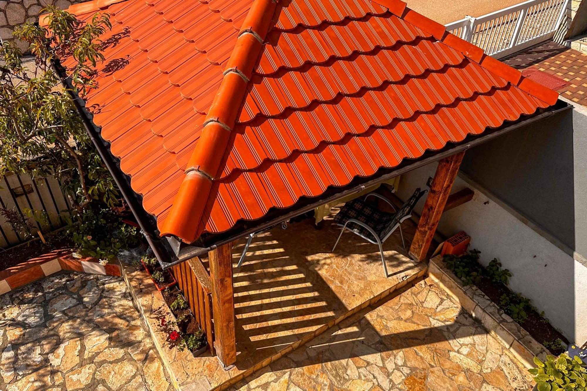 Apartmani Trupeljak Mandre Bagian luar foto